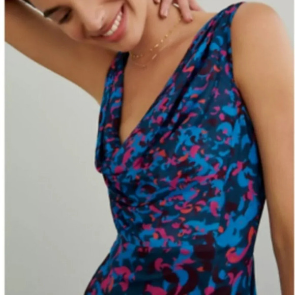 Conditions Apply Anthro Alisandra Maxi Dress size 14 - Picture 8 of 9